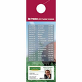 San Francisco Pro Football Schedule Door Hanger (4"x11")